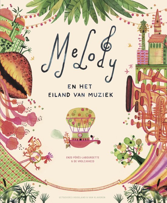 Melody en het Eiland van Muziek - cover