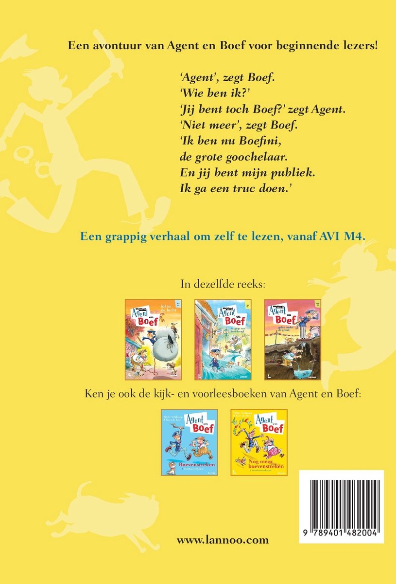 Agent en Boef - Bravo voor Boefini - back cover