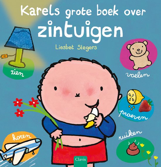 Karel - Karels grote boek over zintuigen - cover