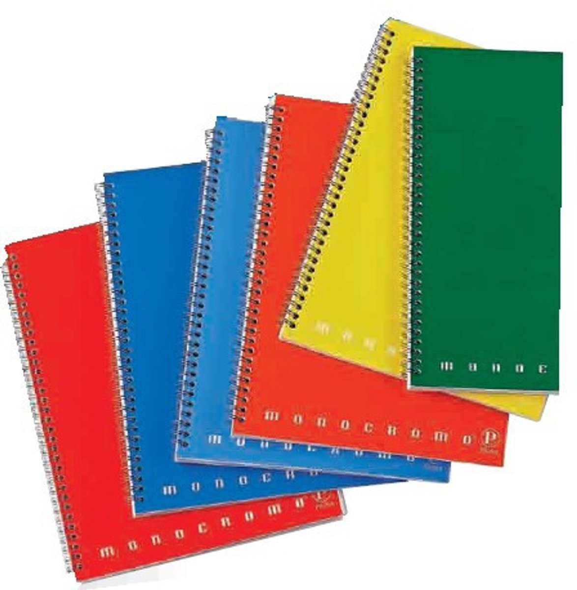 Pigna Monocromo Maxi schrijfblok & schrift Meerkleurig