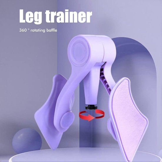 Appareil D'entraînement Du Plancher Pelvien – Avec Compteur Numérique, TPE Souple, Ressorts Renforcés – Pour Homme Et Femme – Musculation Cuisses, Abdos, Rééducation