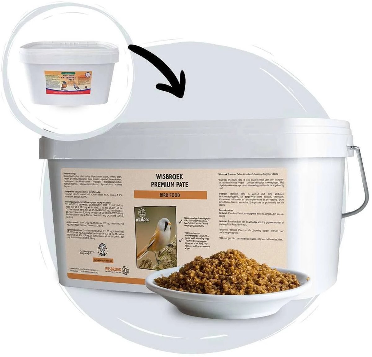 Premium Pate - Premium Pate 700 gram - Versnaperingen - Universeelvoer - Patee