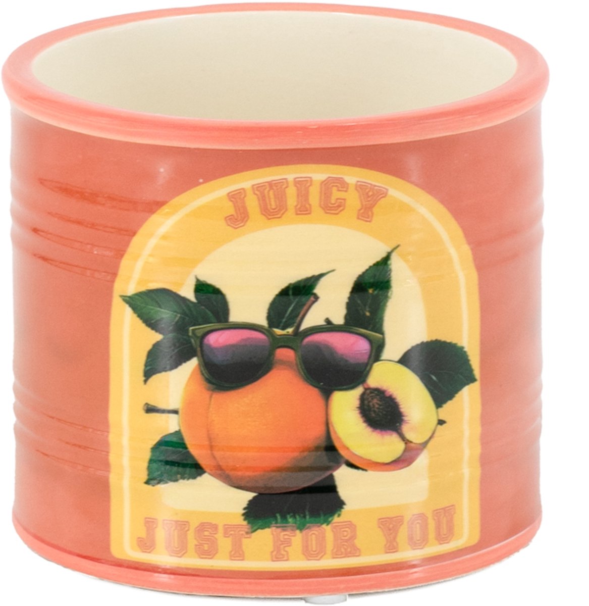 HomeBound by KY | Aardewerk bloempot Perzik 'Juicy' | bloempot