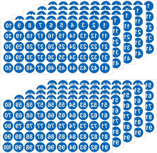 PANYI 10 brievenbus nummerstickers waterdichte vinyl alfanumerieke sticker buitensticker voor