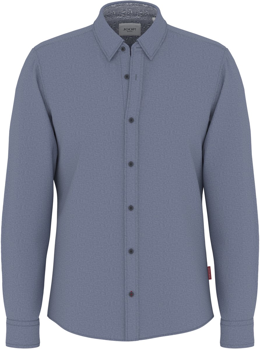 Joop! Heren Overhemd regular fit Blauw M Volwassenen