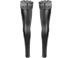 Wetlook kousen | Maat S/M