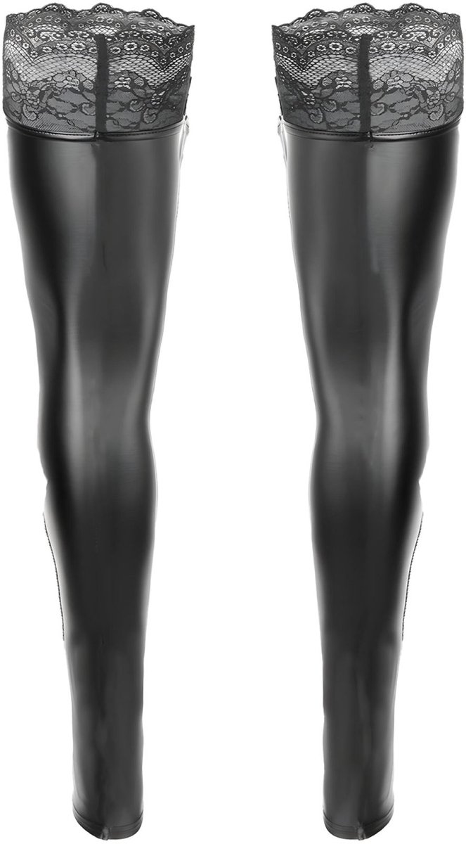 Wetlook kousen | Maat S/M