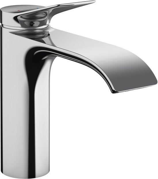 hansgrohe Vivenis - Wastafelmengkraan - Ééngreeps bediening - Met trekwaste - 110mm maat - Chroom