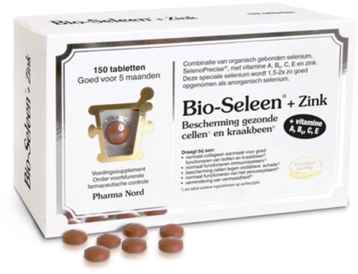 Goedkoopste 2x Pharma Nord Bio Seleen & Zink 150 tabletten