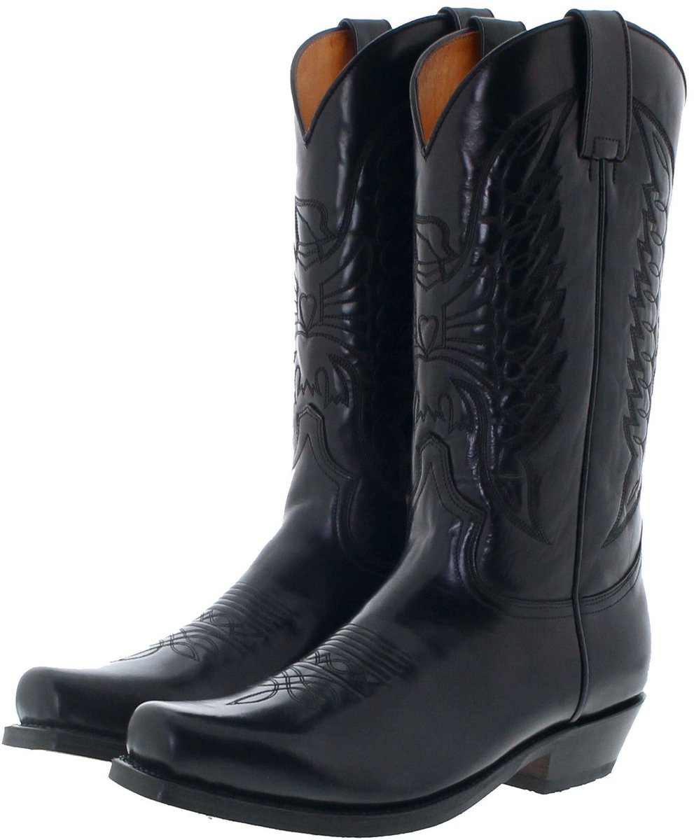 Sendra SAM 2073 westernlaarzen zwart - 48 EU