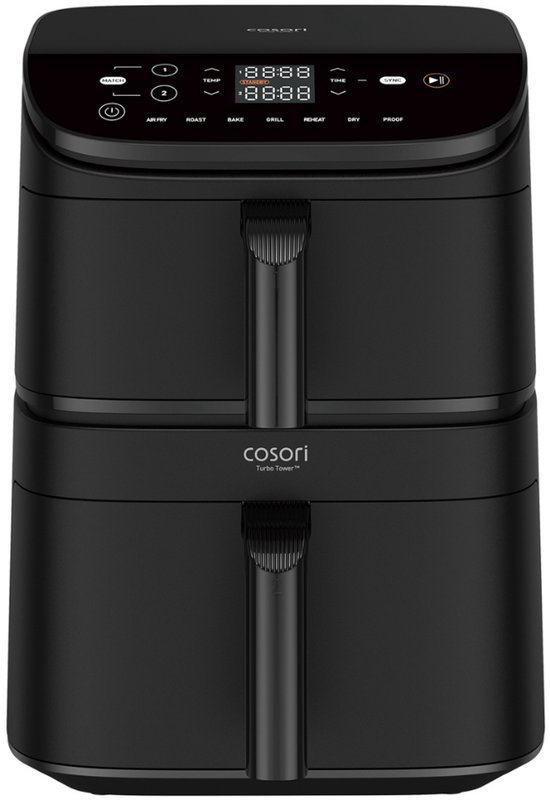 Airfryer Cosori heteluchtfriteuse accessoires 2 kamers Airfryer siliconen mal Cosori XXL 8,5 l Cosori heteluchtfriteuse accessoires CAF-R901-AEU Airfryer
