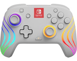 PDP AfterGlow Wave - Nintendo Switch Controller - USB Analoog/digitaal - Wit