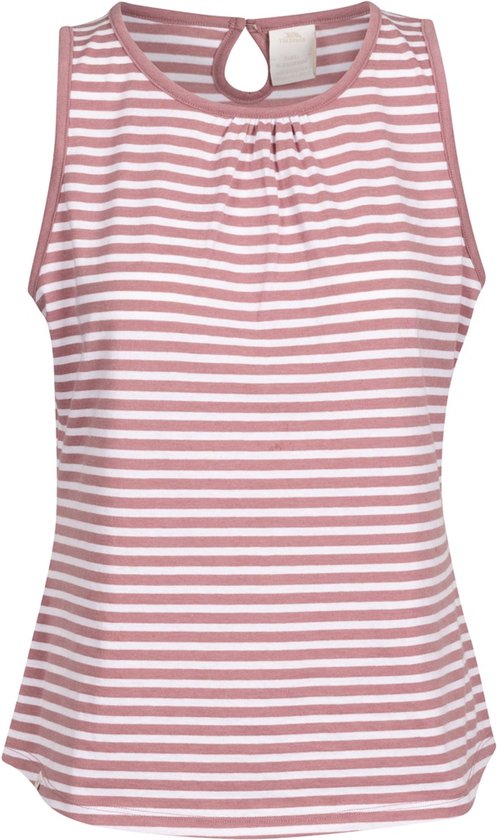 Trespass Top Kelly pour femme - Débardeur décontracté à rayures mûre claires - S