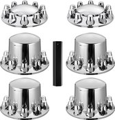 4 Stuks Auto Naafkappen Voor Fiat 500 Abarth 133mm, Wielnaafdoppen Wiel Hub Cover Hoge Kwaliteit Waterdicht Stofdicht Anti-Corrosie Middennaafdopset Wielmoerdop