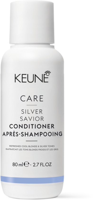 Keune - Care Silver Savior Conditioner - travel size - 80ml - Maakt sterk en gezond
