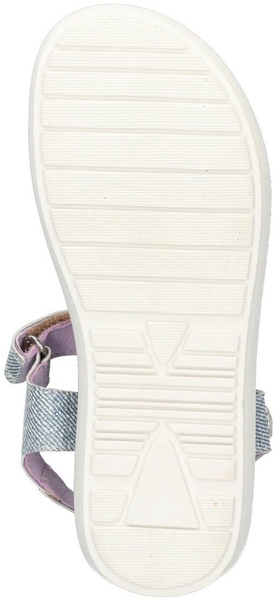 Sandales pour femmes plates MEXX Kids XX825400-527 Filles - Blauw/Violet - Cuir - Fermetures velcro