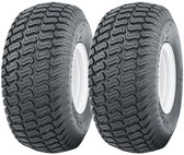 2x buitenband 2x binnenband voor zitmaaier gazonmaaier 15x6.00-6 4PR recht ventiel