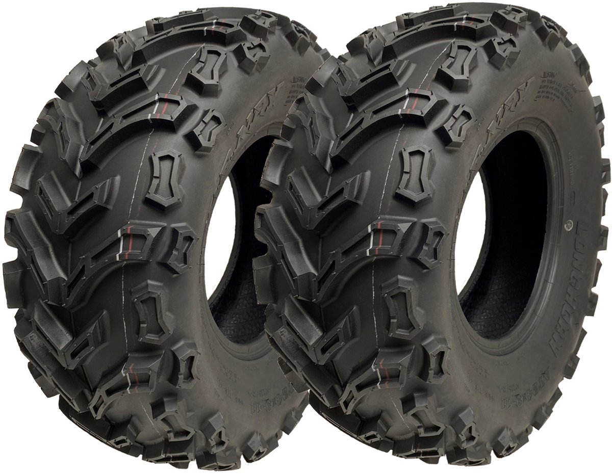 24x9.00-11 Quad-banden voor terreinvoertuigen, 6-laags, Wanda P3128, tubeless, snelheid en draagvermogen 45J (set van 2)