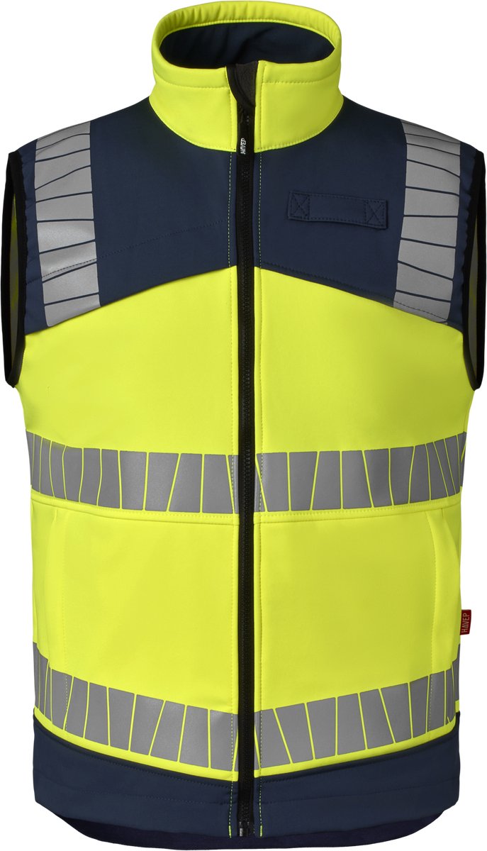 HAVEP Bodywarmer High Vis 50415 - Fluo Geel/Indigo Blauw - 3XL