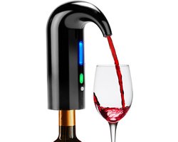 Elektrische Wijnbeluchter Gieter - Draagbare One-Touch Wijnkaraf en Wijndispenser