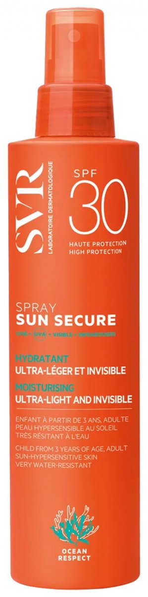 Goedkoopste SVR Sun Secure Spray Hydratant SPF30 200ml