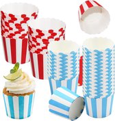 25 Caissettes En Papier Kraft Pour Cupcakes Et Muffins - Résistent Au Four Jusqu'à 200°C, Style Naturel