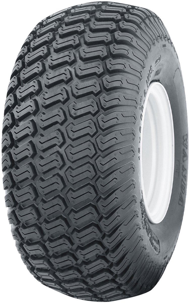 18x9.50-8 4-laags band voor grasmaaier of buggy, 18x950-8, op 25 mm BB-velg