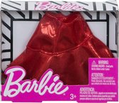 Barbie - Ruffle rokje Rood - Barbie kleding