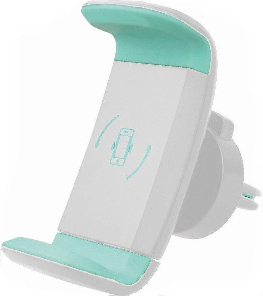 Universele Telefoon Houder voor Ventilatie Rooster - Autohouder - Wit