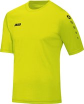 Jako Team SS T-shirt Junior Sportshirt - Maat 128  - Unisex - groen
