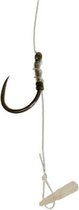 Guru QM1 Sp.Stop Ready Rigs - 10cm - 9lb - 0.19mm - Maat 14 - Transparant