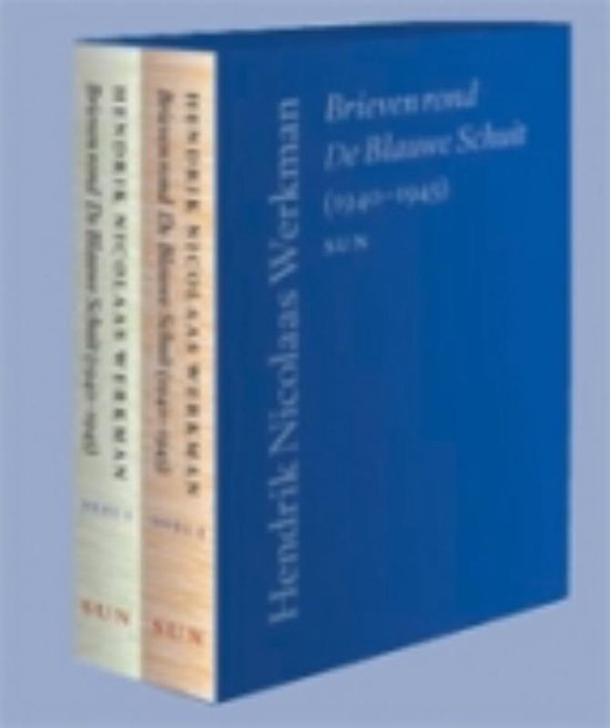 Cover van het boek 'Brieven rond de Blauwe Schuit 1940-1945' van H.N. Werkman