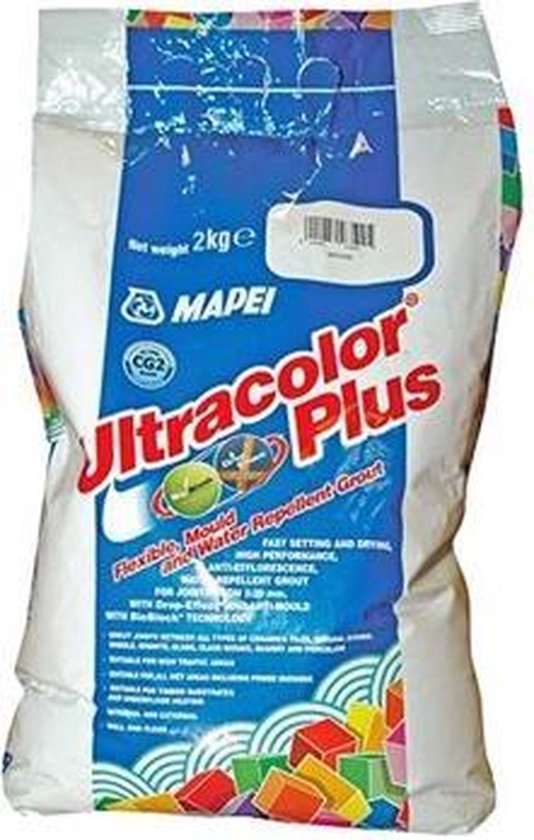 Mapei Ultracolor Plus 120 Zwart 2kg - Mapei