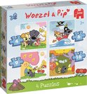 Woezel & Pip 4in1 Puzzel