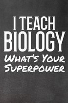 I Teach Biology