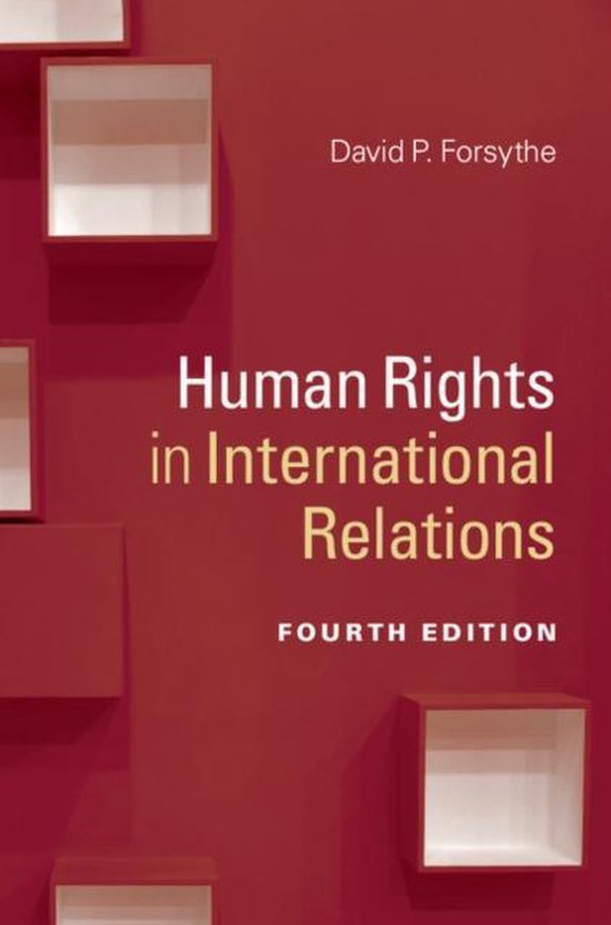 Human Rights in International Relations - cover