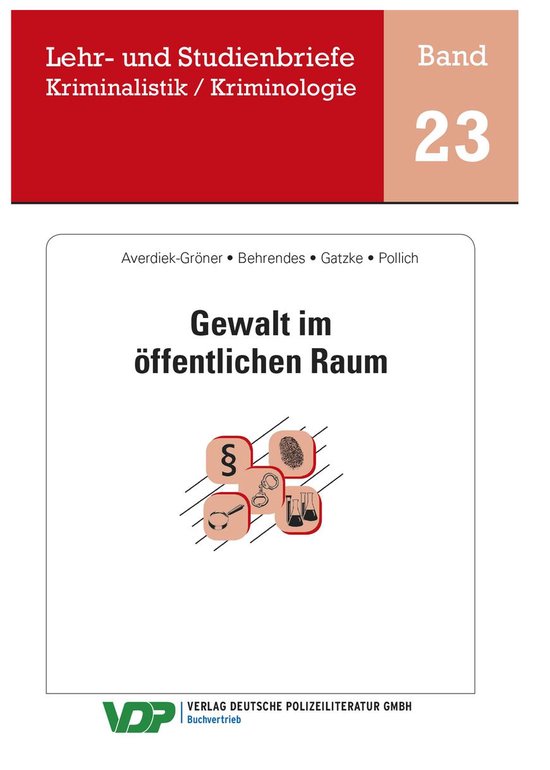 Lehr- und Studienbriefe - Gewalt im öffentlichen Raum - cover