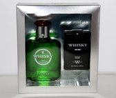 CADEAUTIP: Whisky Origin giftset 100 ml met reisflacon. ( fris/kruidige geur met Mandarijn, Kaneel en Amber)