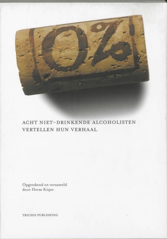 Cover van het boek '0 procent alcohol' van H. Kisjes