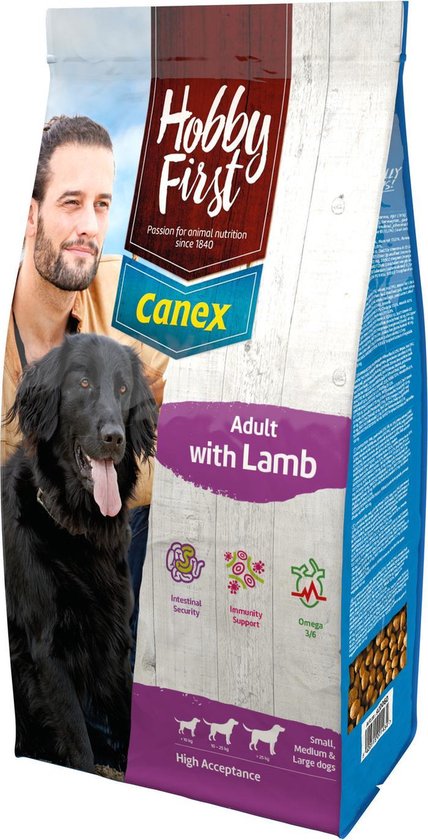 Hobbyfirst canex adult met lam - 3 KG