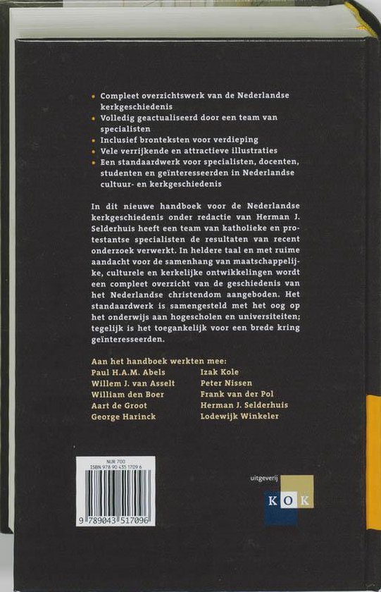 Samenvatting Handboek Nederlandse Kerkgeschiedenis