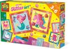 foto van Knoeivrije glitter kunst