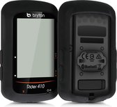 kwmobile hoes voor Bryton Rider 410 / 450 - Siliconen beschermhoes voor fietsnavigatie - zwart