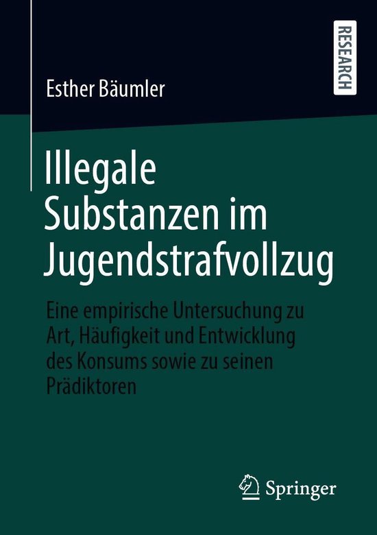 Social Science and Law (German Language) - Illegale Substanz ... - cover