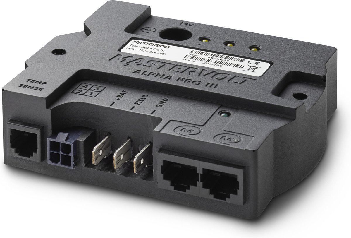 Mastervolt Alpha Pro III 3-traps Laadregelaar voor Dynamo