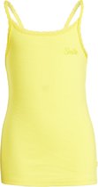 WE Fashion Meisje singlet van ribstof met kant