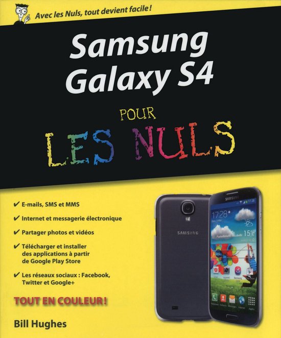 Informatique pour les nuls - Samsung Galaxy S4 pour les nuls - cover