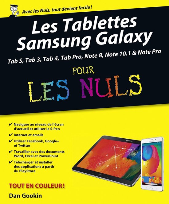 Les Tablettes Samsung Galaxy Tab Pour les Nuls, nouvelle éd ... - cover
