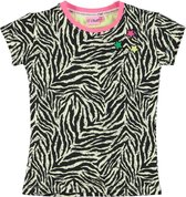 O'Chill Shirt TESS met zebraprint - Maat 140/146