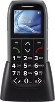 Fysic FM-7575 Big Button GSM - SOS Noodknop, Grote cijfers en letters 2 Snelkiestoetsen - Grijs